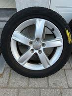 Winter banden 205/55/R16 91H dunloop audi, Auto-onderdelen, Banden en Velgen, Ophalen, Gebruikt, 16 inch, Banden en Velgen