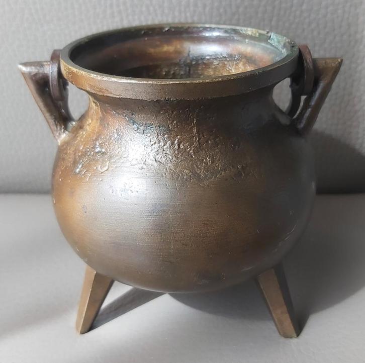 Heksenketel van brons, Antiek en Kunst, Antiek | Brons en Koper, Brons, Ophalen of Verzenden