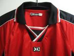 Zwart/rood heren sport T-shirt lange mouw van Hummel, S, Ophalen of Verzenden, Zo goed als nieuw, Rood