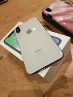 Iphone x zilver, Telecommunicatie, Mobiele telefoons | Apple iPhone, Zo goed als nieuw, 64 GB, Zonder simlock, Zonder abonnement
