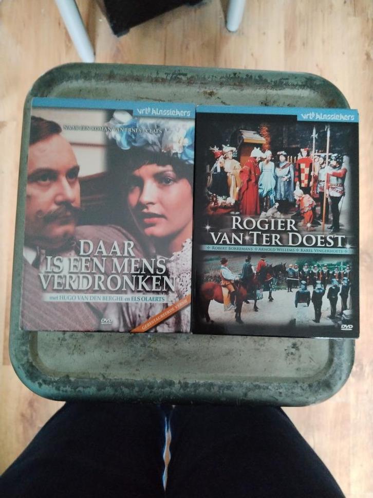 Rogier Van Ter Doest + Daar is een mens verdronken, Cd's en Dvd's, Dvd's | Tv en Series, Zo goed als nieuw, Drama, Boxset, Vanaf 16 jaar