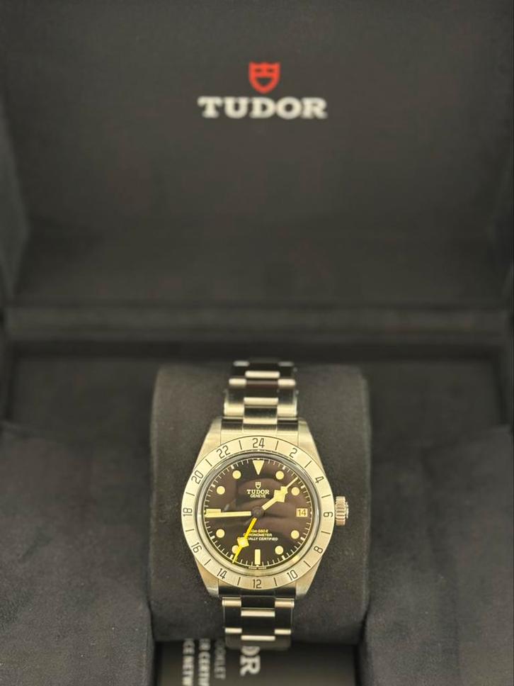 Tudor Blac Bay Pro, Handtassen en Accessoires, Horloges | Heren, Gebruikt, Polshorloge, Rolex, Staal, Staal, Ophalen of Verzenden