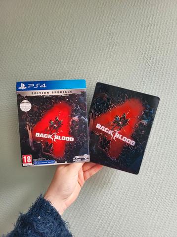 Back for blood game + steelbook ps4