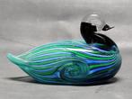 Eend in gekleurd glas, Antiek en Kunst, Antiek | Glaswerk en Kristal, Ophalen