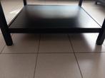 Zwart salontafeltje ikea 90x90, Huis en Inrichting, Tafels | Salontafels, Ophalen, 50 tot 100 cm, Vierkant, 50 tot 100 cm