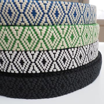 5953) 1m tassenband geometrisch breedte 38mm beschikbaar voor biedingen