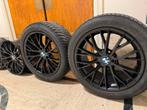 BMW velgen 18 inch met goodyear winterbanden, Ophalen, 18 inch, Banden en Velgen, Winterbanden