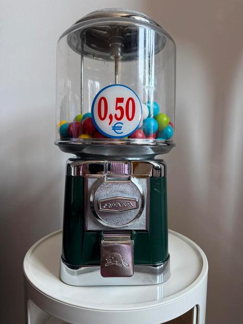 Magnifique distributeur à chewing-gum BEAVER, Verzamelen, Retro, Huis en Inrichting, Ophalen of Verzenden