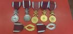 Lot Belgische medailles, Ophalen of Verzenden