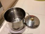 Grote kookpot, Ophalen, Gebruikt, Kookpan of Snelkookpan, Inductieplaat