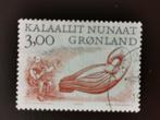 Groenland 2000 - Vikings- eenden silhouet - vogels, Postzegels en Munten, Ophalen of Verzenden, Overige landen, Gestempeld