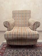 Vintage zeteltje in Engelse stijl, Huis en Inrichting, Fauteuils, Ophalen, Gebruikt, Vintage, 75 tot 100 cm