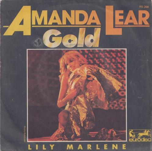 Amanda Lear – Gold / Lily Marlene - Single, Cd's en Dvd's, Vinyl Singles, Gebruikt, Single, Pop, 7 inch, Ophalen of Verzenden