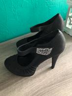 Mooie damesschoenen met hoge hakken maat 39, Ophalen, Zwart, Zo goed als nieuw, Schoenen met hoge hakken