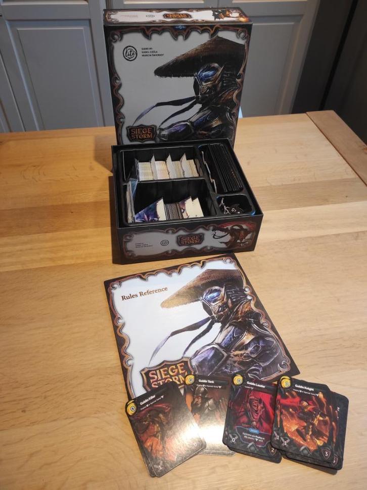 SiegeStorm: Siegemode, Hobby & Loisirs créatifs, Jeux de société | Jeux de plateau, Comme neuf, 1 ou 2 joueurs, Enlèvement ou Envoi