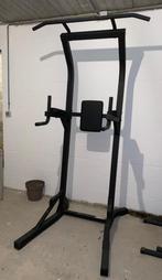 Chaise romaine de musculation Training Station 900, Sports & Fitness, Équipement de fitness, Comme neuf, Barre de traction, Jambes