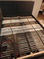Cadre de lit et rangement avec tete de lit, Maison & Meubles, Brun, Enlèvement, Utilisé, 200 cm