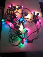 Vintage kerstverlichting gekleurde lampjes, Diversen, Kerst, Ophalen of Verzenden