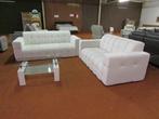 Nieuw stoffen salon 3 zit vast + 2 zit vast = 1100 euro., Huis en Inrichting, Ophalen, Nieuw