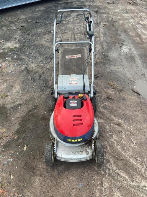 professionele Grasmachine Yanmar / cardan aandrijving, Tuin en Terras, Grasmaaiers, Gebruikt, Benzine-grasmaaier, Cirkelmaaier