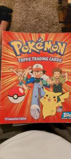 Pokemon Topps kaarten volledig set, Utilisé, Enlèvement ou Envoi