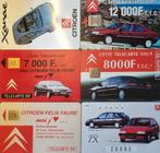 Citroën telefoonkaarten, Verzamelen, Telefoonkaarten, Ophalen of Verzenden