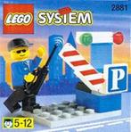 Lego Town 2881 Parking Gate Attendant, Enlèvement, Utilisé, Ensemble complet, Lego