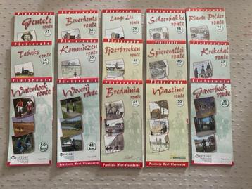 Lot van 25 fietsroutes West-Vlaanderen beschikbaar voor biedingen
