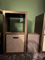 Ikea kallax kast + mandje, Huis en Inrichting, Ophalen, Met plank(en), Zo goed als nieuw, Minder dan 150 cm