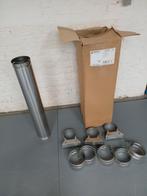 Inox rookgasafvoerbuizen dubbelwandig., Doe-het-zelf en Bouw, Ophalen, Inox