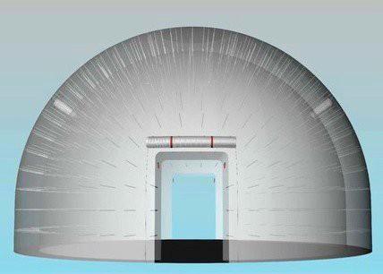 Dôme gonflable 5m transparent, Musique & Instruments, Lumières & Lasers, Utilisé, Enlèvement ou Envoi