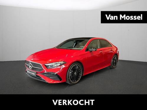 Mercedes-Benz A-klasse 180 Sedan AMG LINE - NIGHTPACK - PANO, Auto's, Mercedes-Benz, Bedrijf, Te koop, A-Klasse, 360° camera, ABS