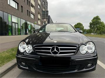 Mercedes CLK 200 Compressor Automaat Lez naar Gekey, Auto's, Mercedes-Benz, Automaat, Zwart, CL, Cabriolet