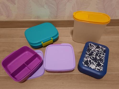 Pakket Tupperware en Kipling, Huis en Inrichting, Keuken | Tupperware, Zo goed als nieuw, Overige typen, Blauw, Groen, Oranje