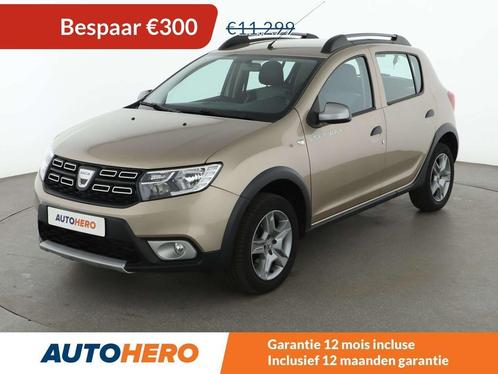 Dacia Sandero 0.9 TCe Stepway Prestige (bj 2020), Auto's, Dacia, Te koop, Sandero Stepway, ABS, Airbags, Airconditioning, Bluetooth
