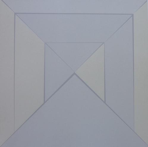 GILBERT SWIMBERGHE / GEOMETRIE / KLEURLITHO / 49x49cm / SIG, Antiek en Kunst, Kunst | Litho's en Zeefdrukken, Ophalen of Verzenden
