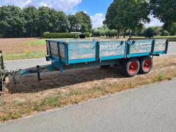 8 tons Rolland BH8 tandemas kipper, oliegeremd kipwagen beschikbaar voor biedingen
