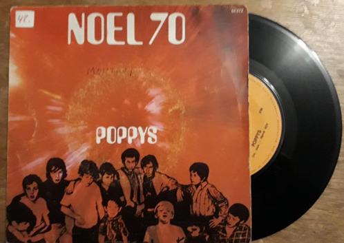 Français - Disque vinyle 45t : Les Poppys : 2 disques, Cd's en Dvd's, Vinyl | Pop, Gebruikt, Ophalen of Verzenden