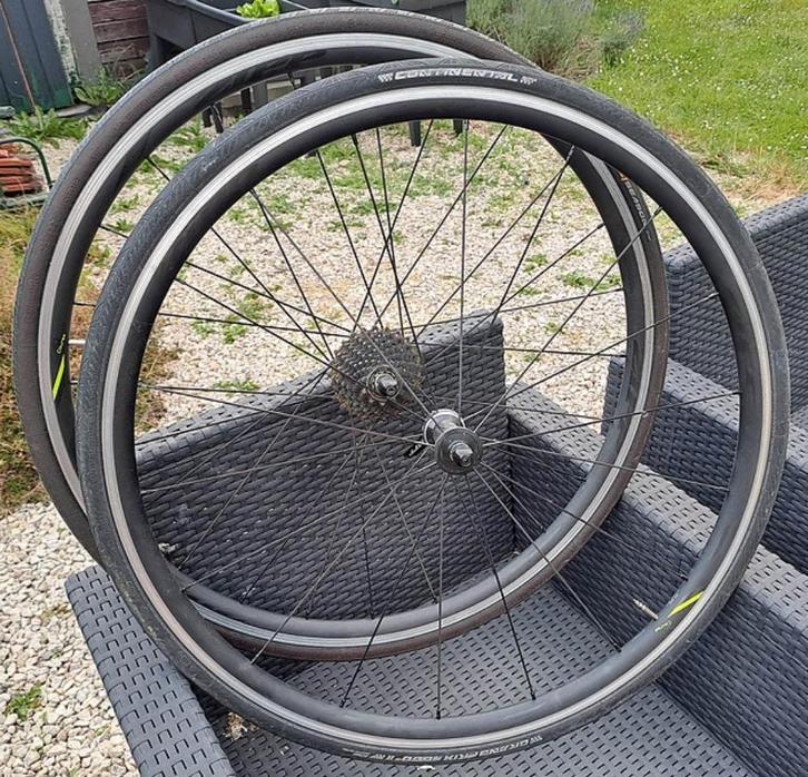 ZIPP Course 30 kwaliteitswielen, topstaat. Bandjes., Sport en Fitness, Wielrennen, Zo goed als nieuw, Ophalen