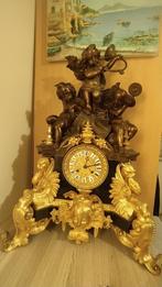 Antique clock 19 th century, Antiek en Kunst, Antiek | Klokken, Ophalen of Verzenden