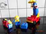 Duplo LEGO 2650-2 Cannon Ball Clowns*VOLLEDIG*VINTAGE*, Duplo, Ensemble complet, Enlèvement ou Envoi