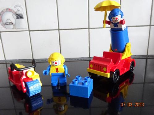 Duplo LEGO 2650-2 Cannon Ball Clowns*VOLLEDIG*VINTAGE*, Kinderen en Baby's, Speelgoed | Duplo en Lego, Duplo, Complete set, Ophalen of Verzenden