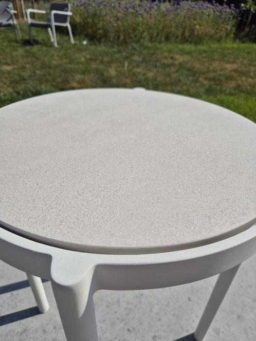 Jardinico luxe salontafel 40dia, Tuin en Terras, Tuintafels, Nieuw, Rond, Aluminium, Ophalen