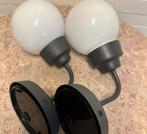 Retro vintage bol hanglamp, Huis en Inrichting, Ophalen, Gebruikt