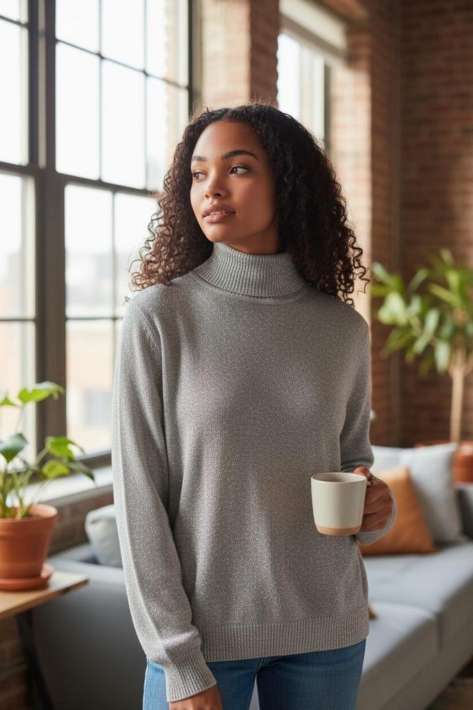 ✨️BUNDELKORTING‼️ Glitter Truitje Maat S✨️, Kleding | Dames, Truien en Vesten, Zo goed als nieuw, Maat 36 (S), Grijs, Ophalen of Verzenden