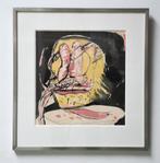 Fred Bervoets. Schilderij op papier., Antiek en Kunst, Kunst | Schilderijen | Modern, Ophalen