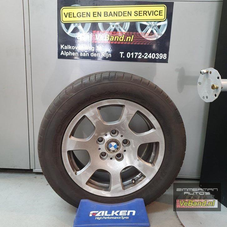 Winterbanden met velgen BMW 5-serie, Autos : Pièces & Accessoires, Pneus & Jantes, Pneus et Jantes, Pneus hiver, 16 pouces, 225 mm