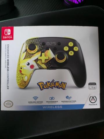 Manette PowerA Enhanced Wireless – Pokémon 25 ans (Switch) beschikbaar voor biedingen