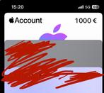 Carte cadeau Apple, Tickets en Kaartjes, Cadeaubon, Warenhuis- of Winkelbon