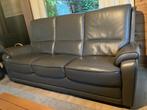 salon driezit + relax, Huis en Inrichting, Ophalen, Zo goed als nieuw, Leer